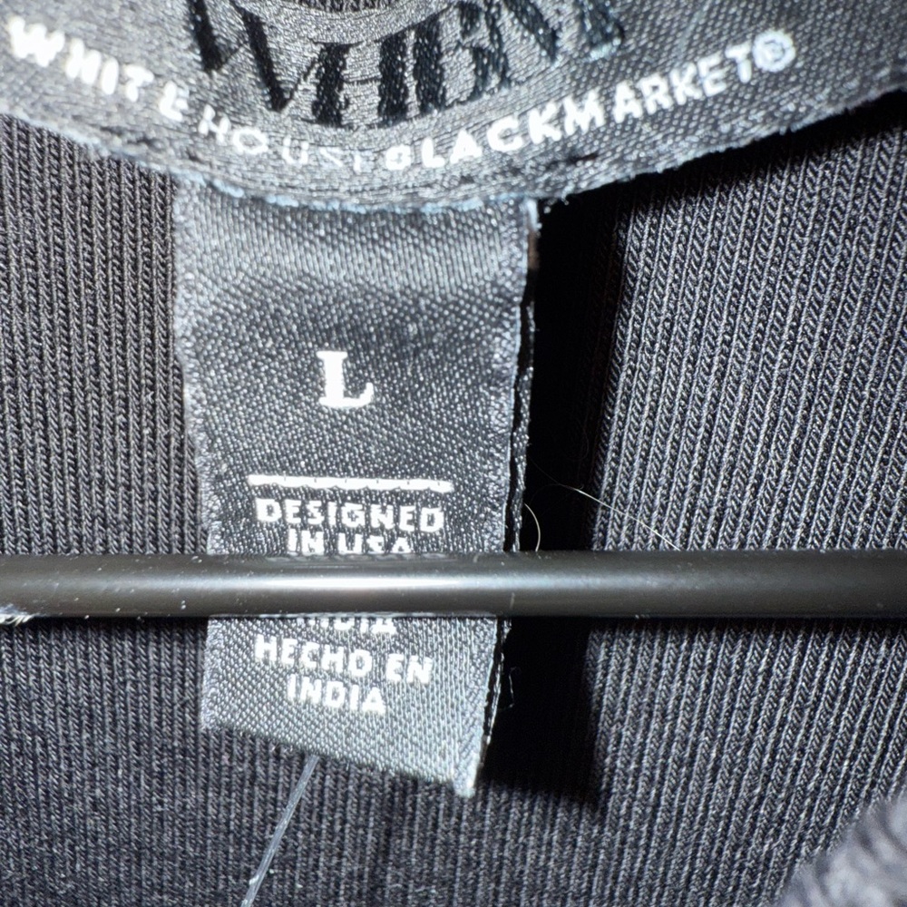 White House Black Market Sleeveless Black Tank Top - Picture 4 of 5